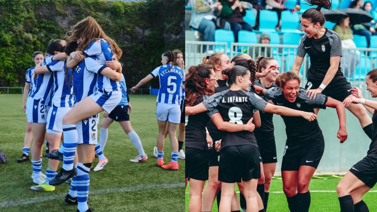 Ona Sant Adrià vs Real Sociedad B final del playoff de ascenso a Primera Federación