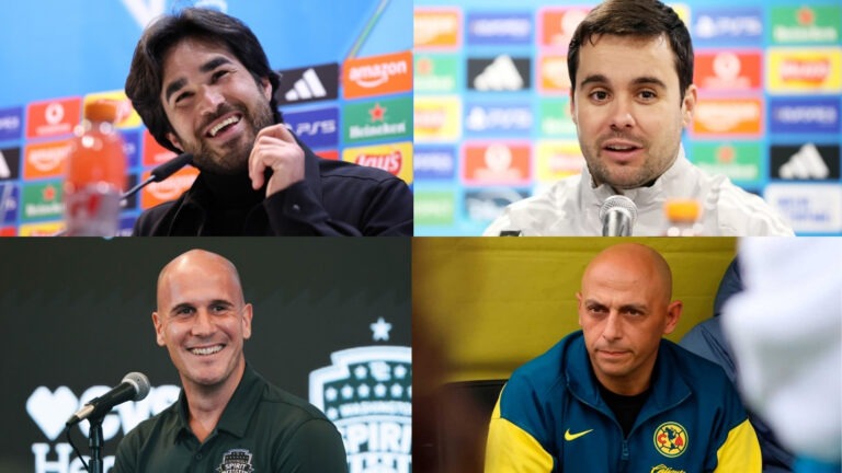 Pere Romeu, Jonatan Giráldez, Ángel Villacampa y Adrián González