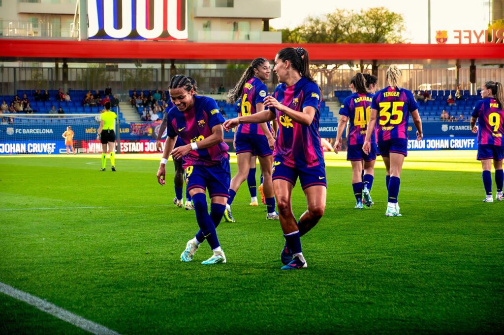 Vicky y Kika Nazaret - FC Barcelona