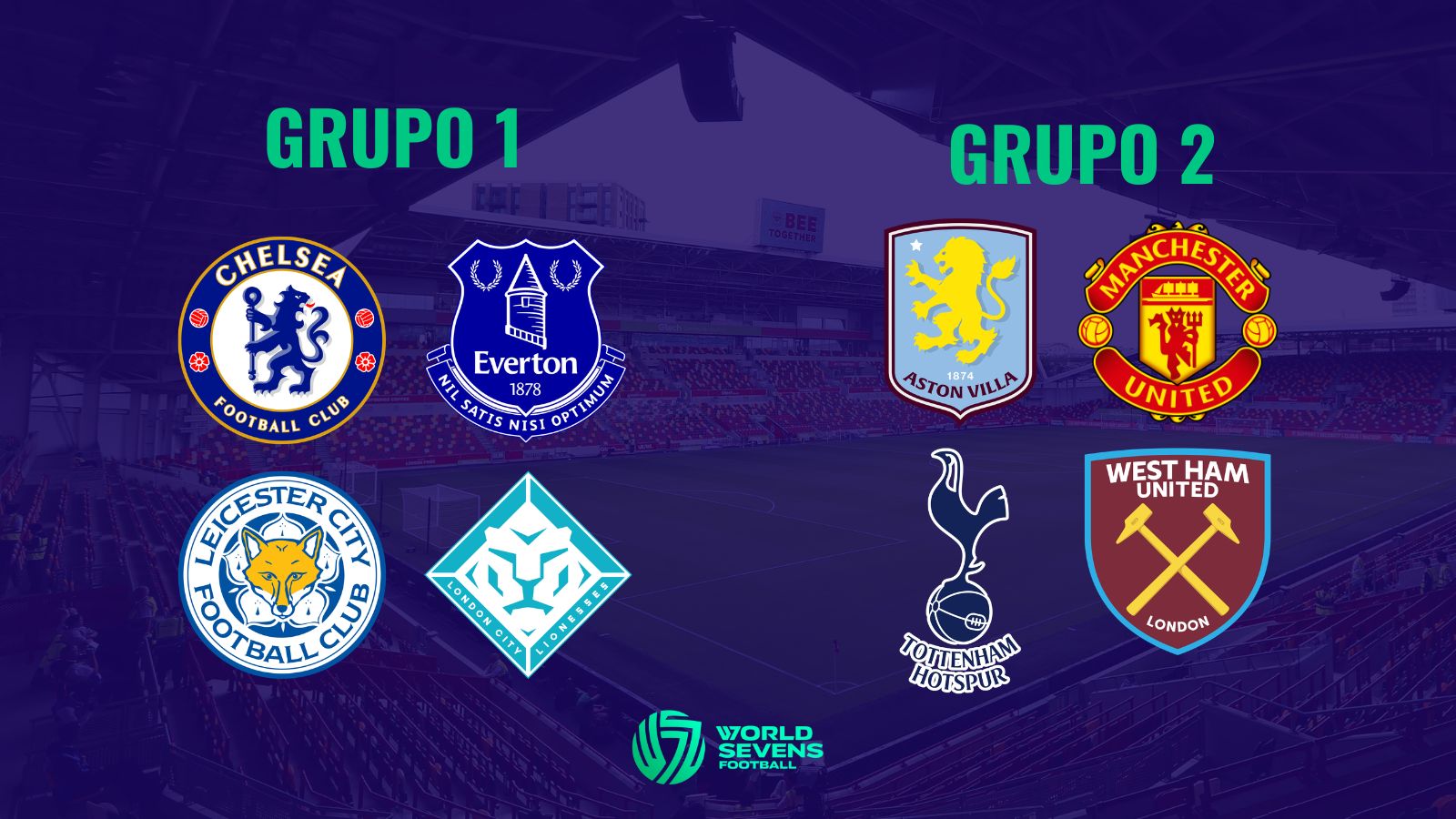 WORLD 7 Football grupos