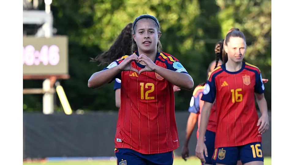 Ángela Gálvez - Selección Española sub-17