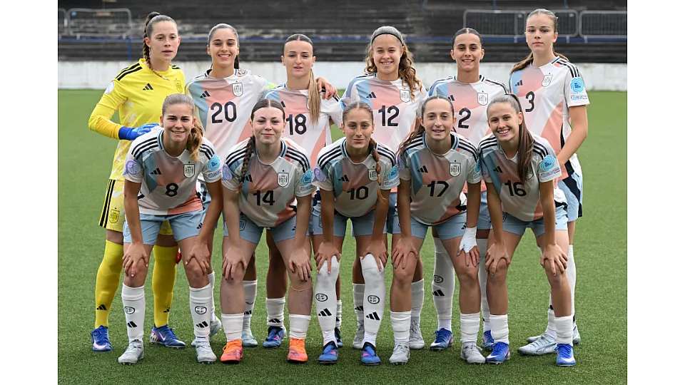 Once inicial España sub-17 vs Francia