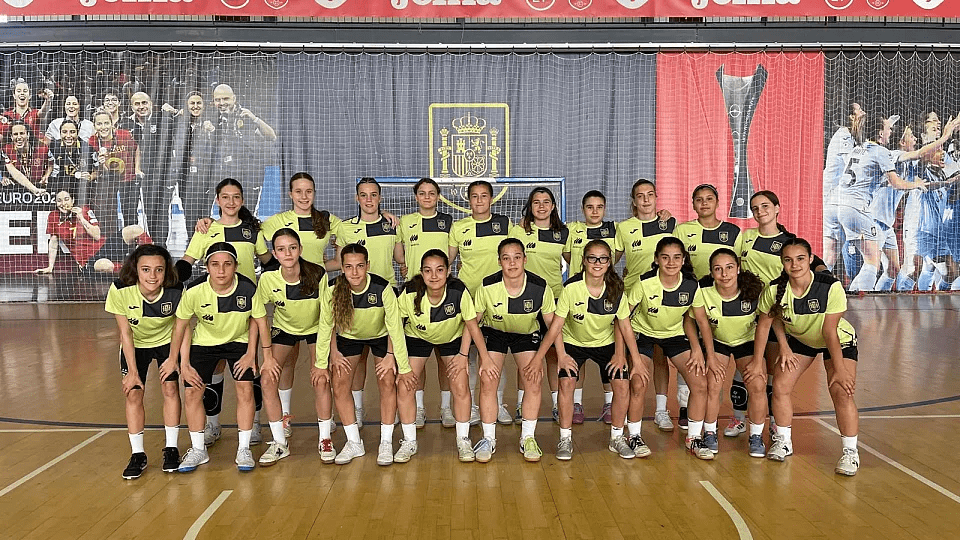 La selección española sub-15 femenina de Futsal