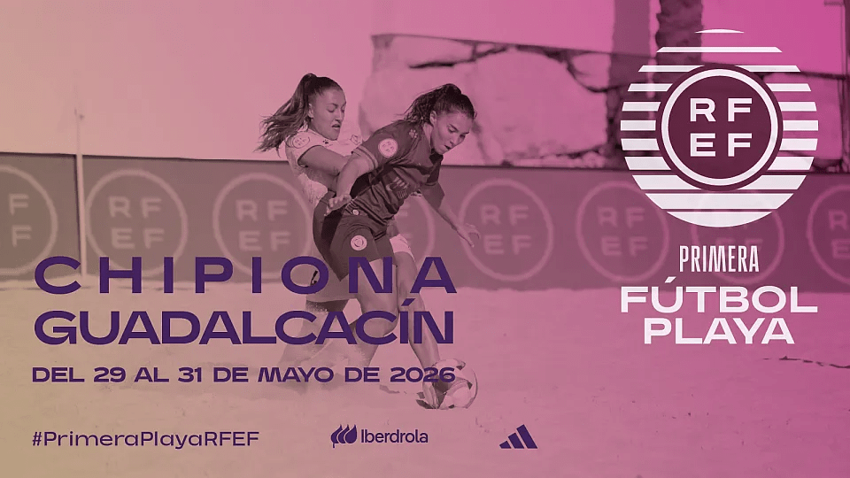 La Primera División Femenina de Fútbol Playa 2026 comienza en Chipiona y Guadalcacín