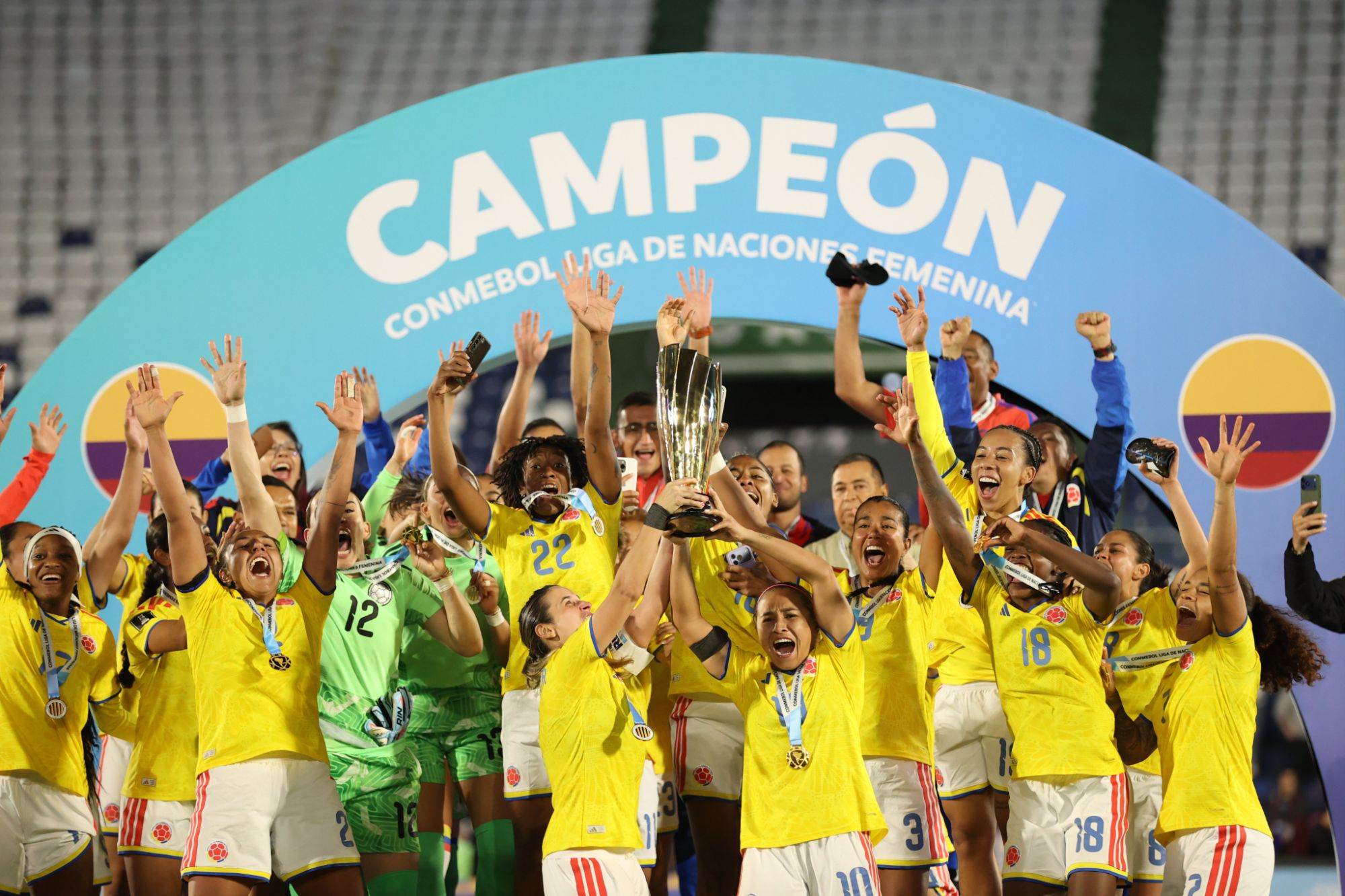 Colombia campeona de la Liga de Naciones Femeninas | CONMEBOL