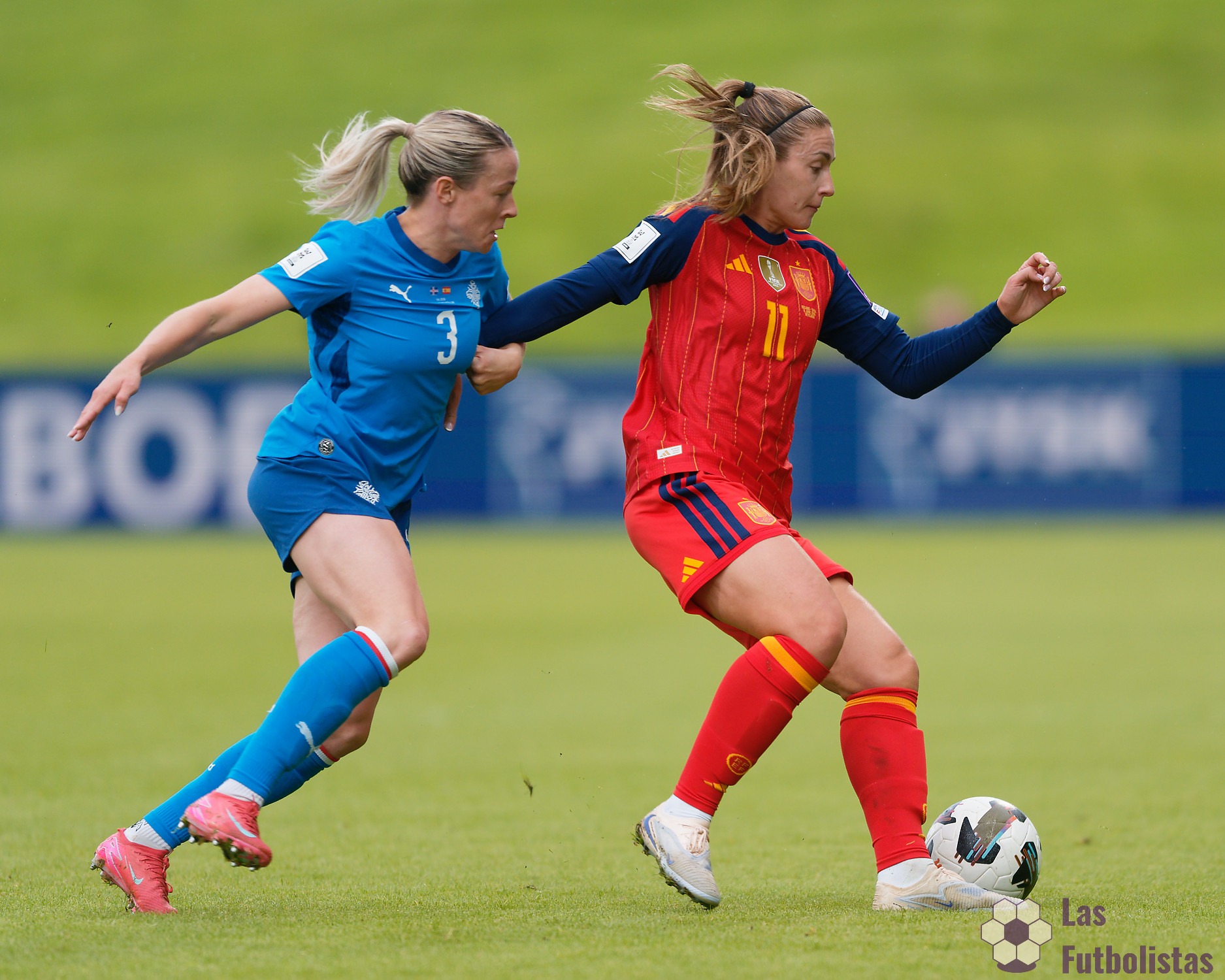 Alexia Putellas, en un partido con la Selección de España en 2026. Foto: Las Futbolistas