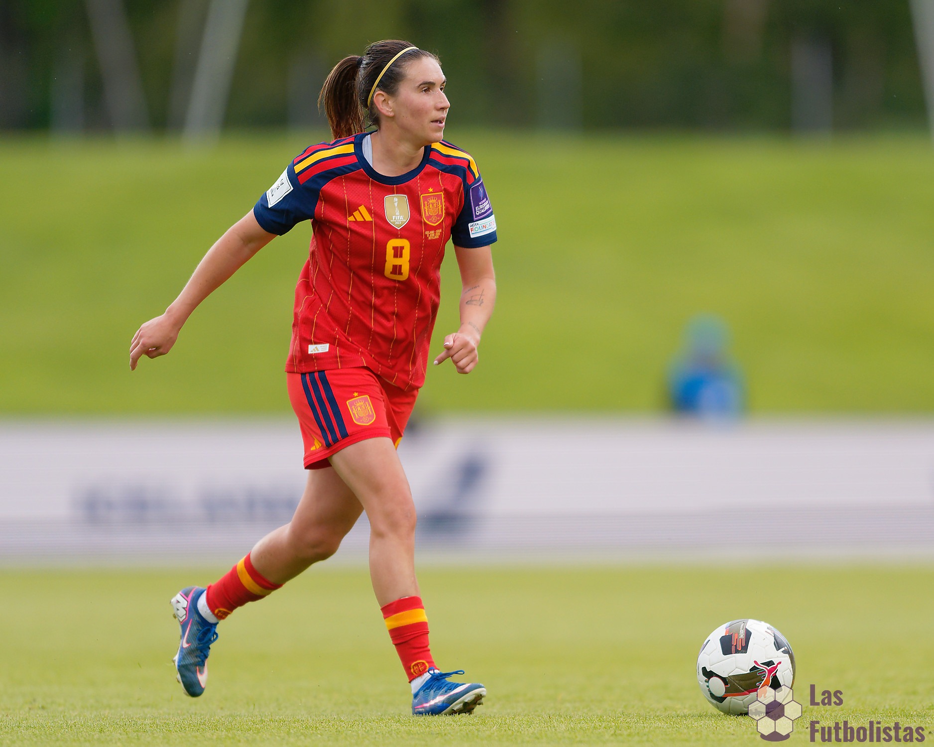 Mariona Caldentey, en un partido con la Selección de España en 2026. Foto: Las Futbolistas