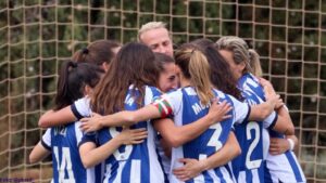 Celebración de gol de la Real Sociedad - Liga F