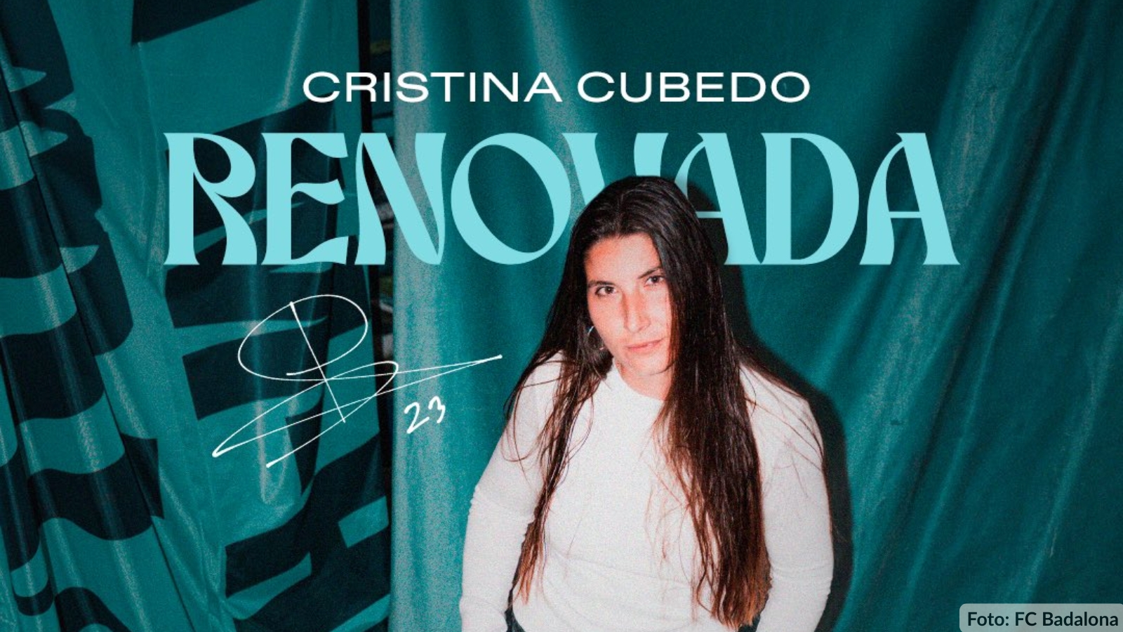 Cris Cubedo renovada con el FC Badalona Women