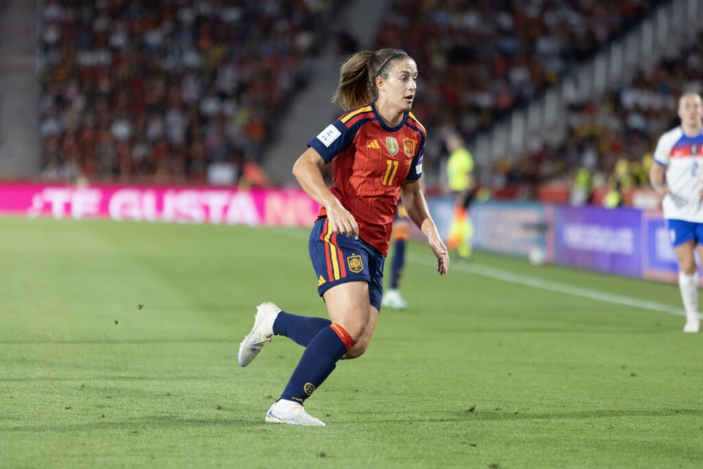La jugadora de la Selección de España Alexia Putellas, en 2026, en Mallorca. Foto: Hugo Mesonero