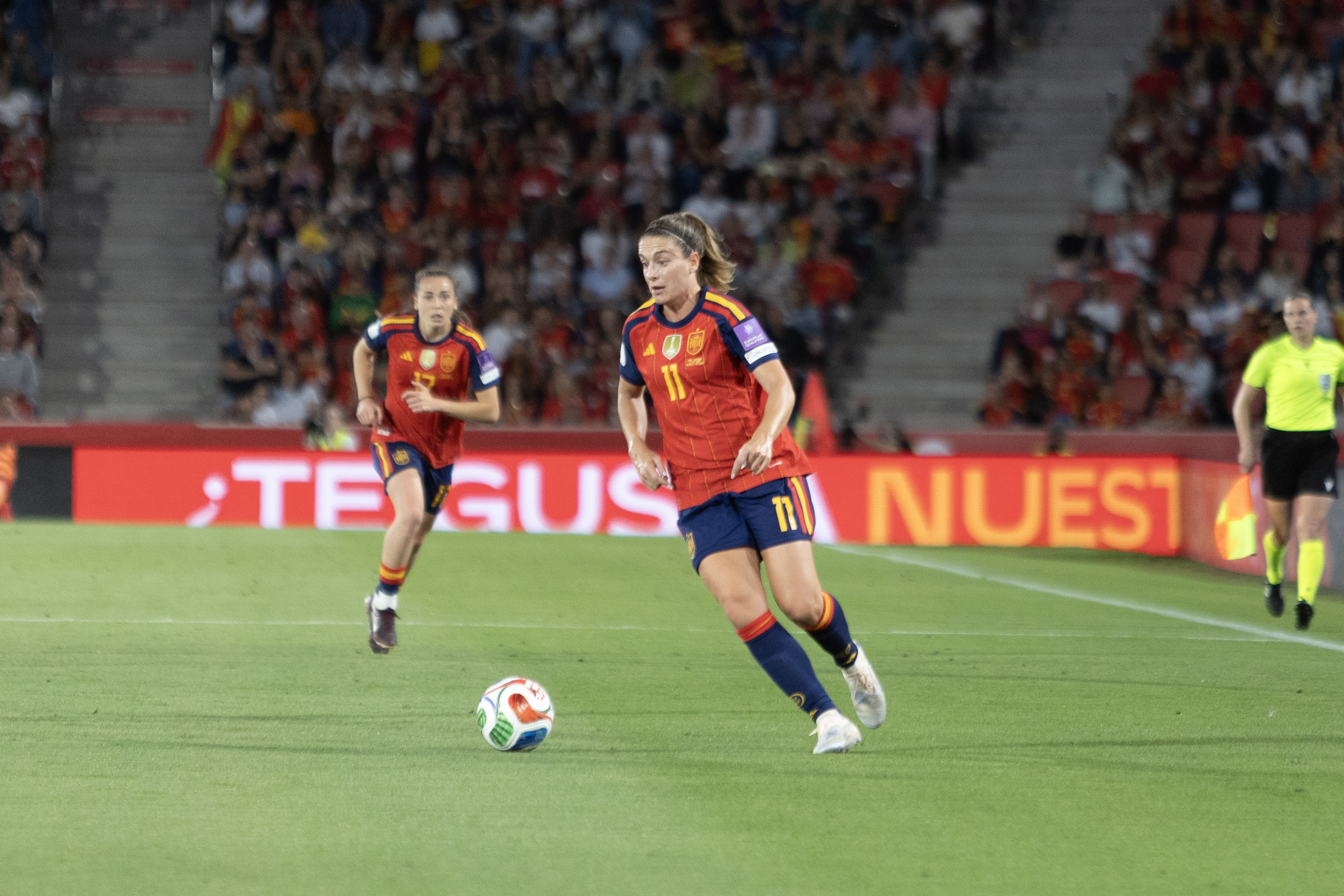 La jugadora de la Selección de España Alexia Putellas, en 2026. Foto: Hugo Mesonero