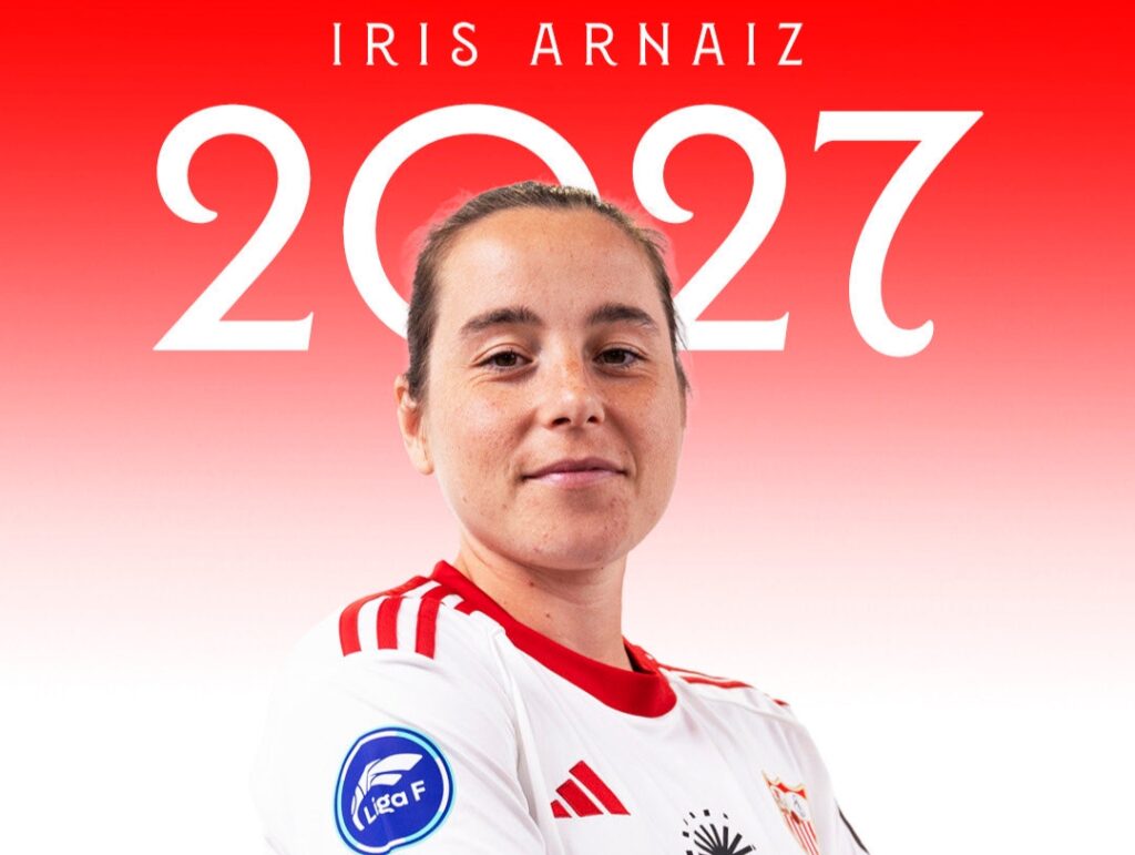 Iris Arnáiz renueva con el Sevilla FC