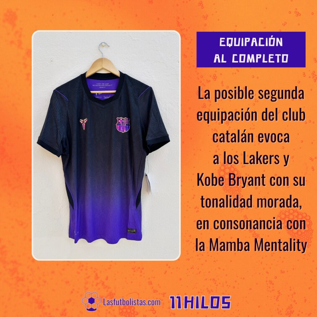 La segunda equipación filtrada del FC Barcelona al detalle