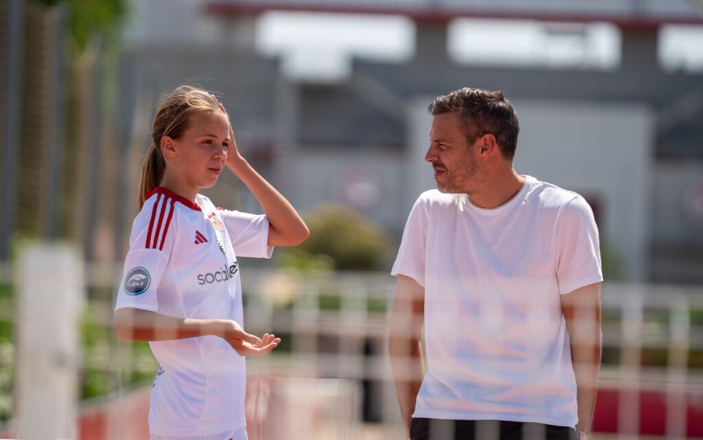 Martina y César Azpilicueta en el torneo Liga Futura Moeve