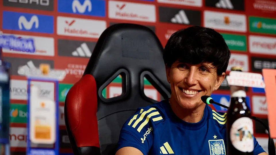 Sonia Bermudez rueda prensa España-Inglaterra