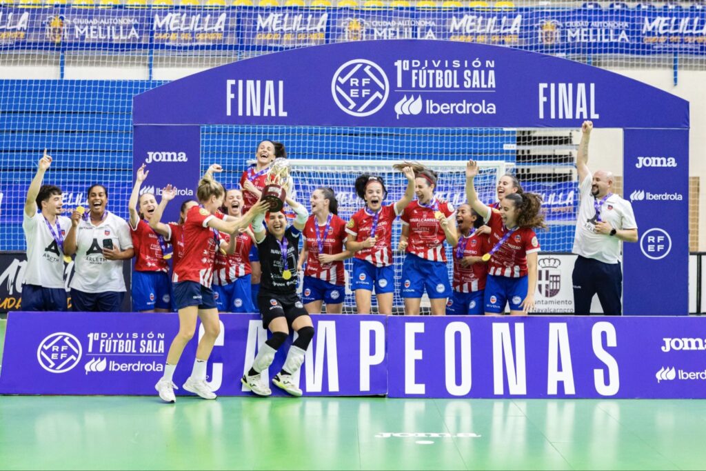Futsi Navalcarnero campeón de Primera División Femenina Futsal