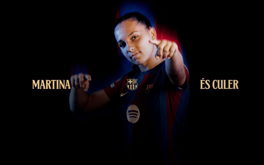 Martina Fernández vuelve al Barça