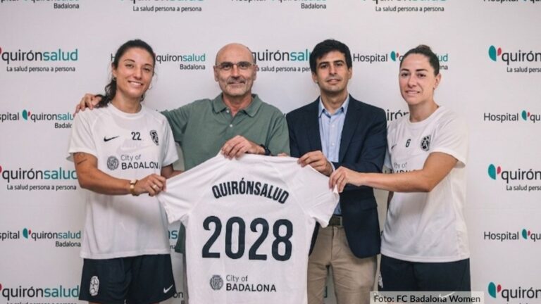 Acuerdo Quirón Salud y FC Badalona