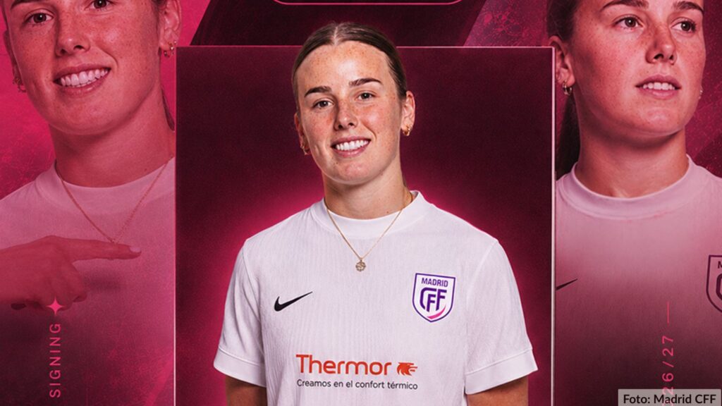 Kate Taylor ficha por el Madrid CFF
