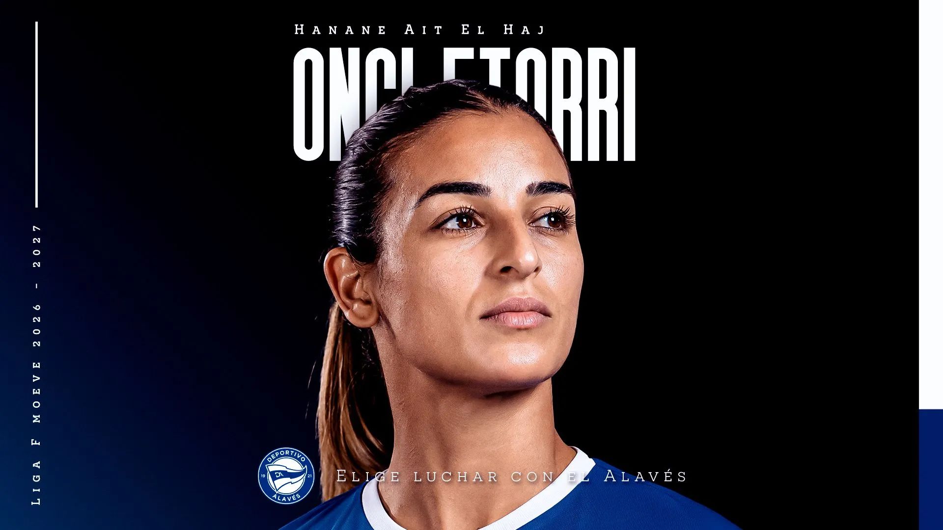 Hanane Ait el Haj ya es 'gloriosa' | Foto: Deportivo Alavés