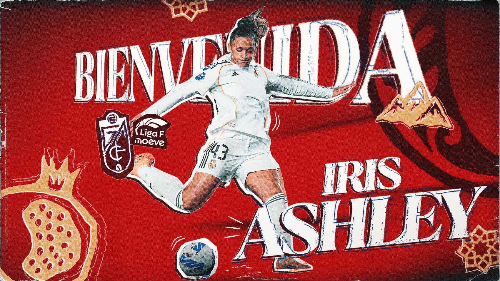 Iris Ashley, nueva jugadora del Granada Femenino