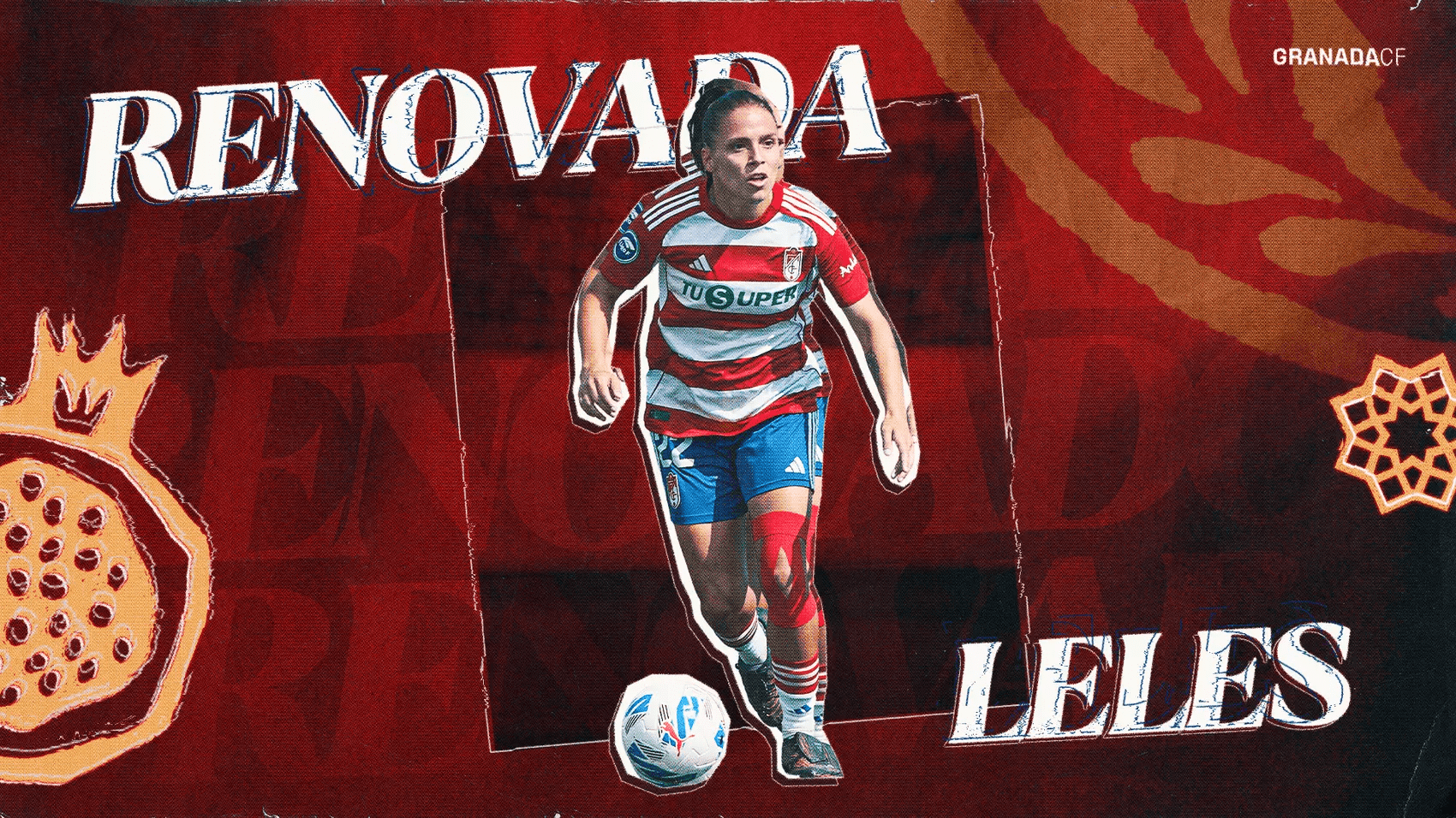 Renovación de Leles con el Granada CF