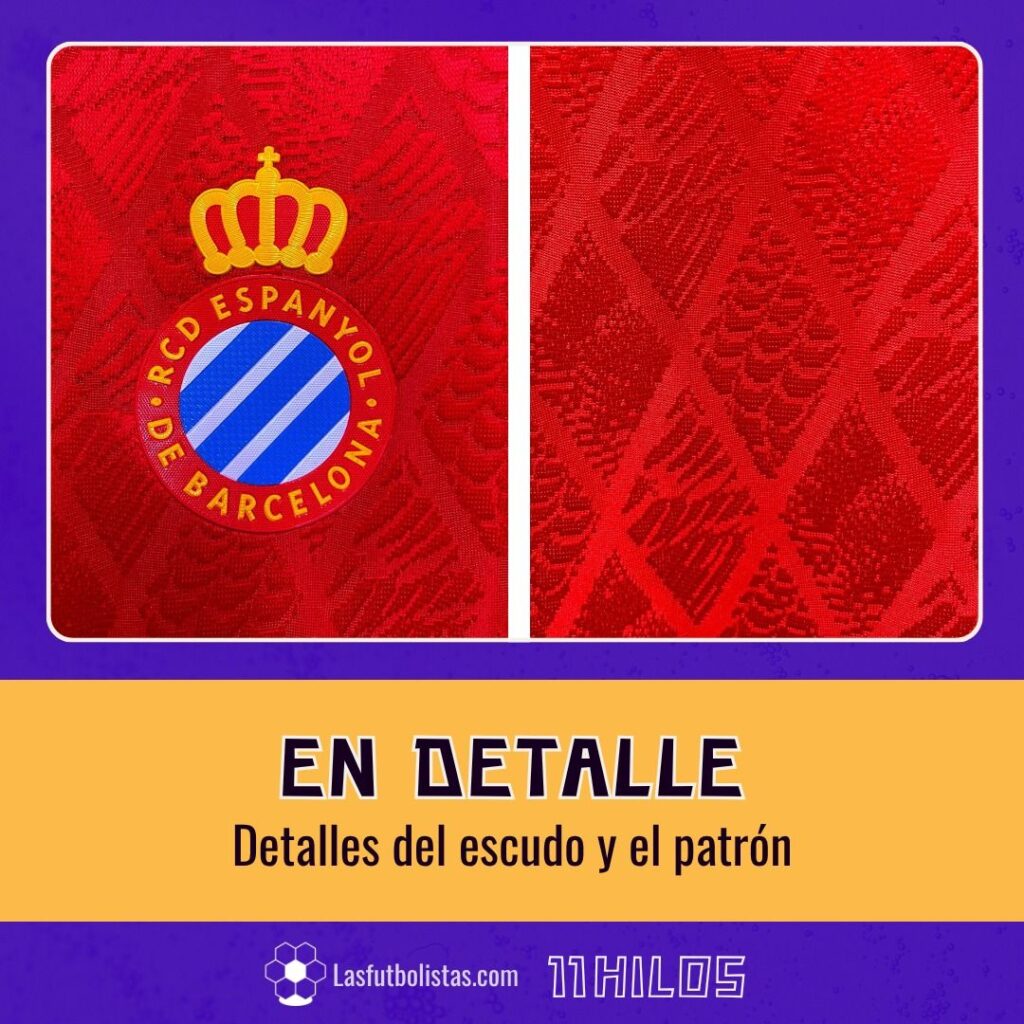 trama camiseta del RCD Espanyol