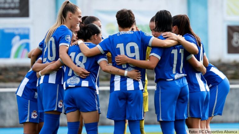 Celebración de gol - Deportivo Abanca
