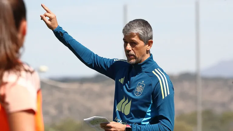 David Aznar entrenamiento Selección Española sub-20