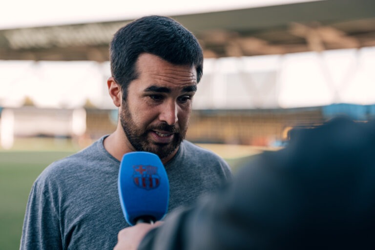 Declaraciones Pere Romeu tras el partido vs Man City - FC Barcelona