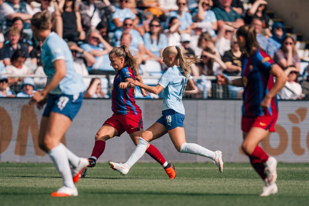 Man City 2-2 Barça - Claudia Pina - FC Barcelona