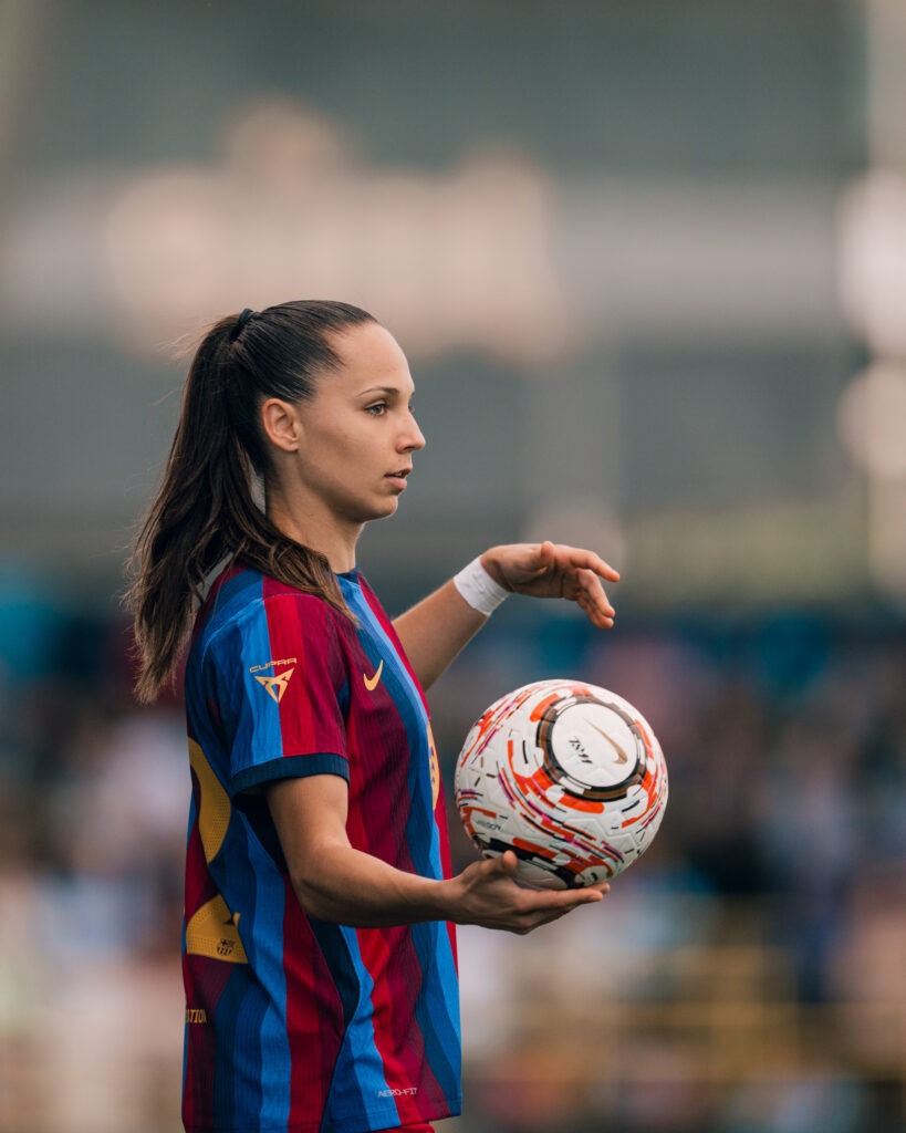 Martina Fernández en su vuelta - FC Barcelona