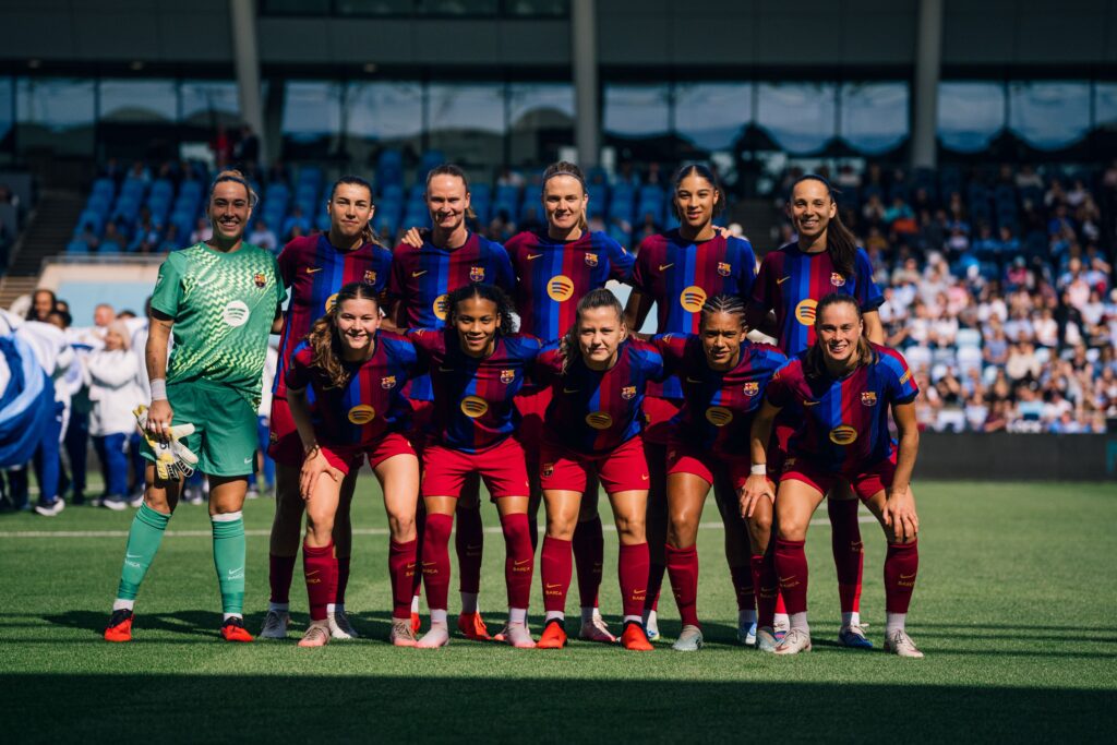 Once del Barça vs Man City - FC Barcelona