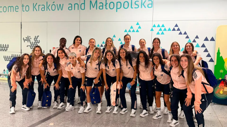 Selección Españala sub- 20 ya está en Polonia - Foto RFEF