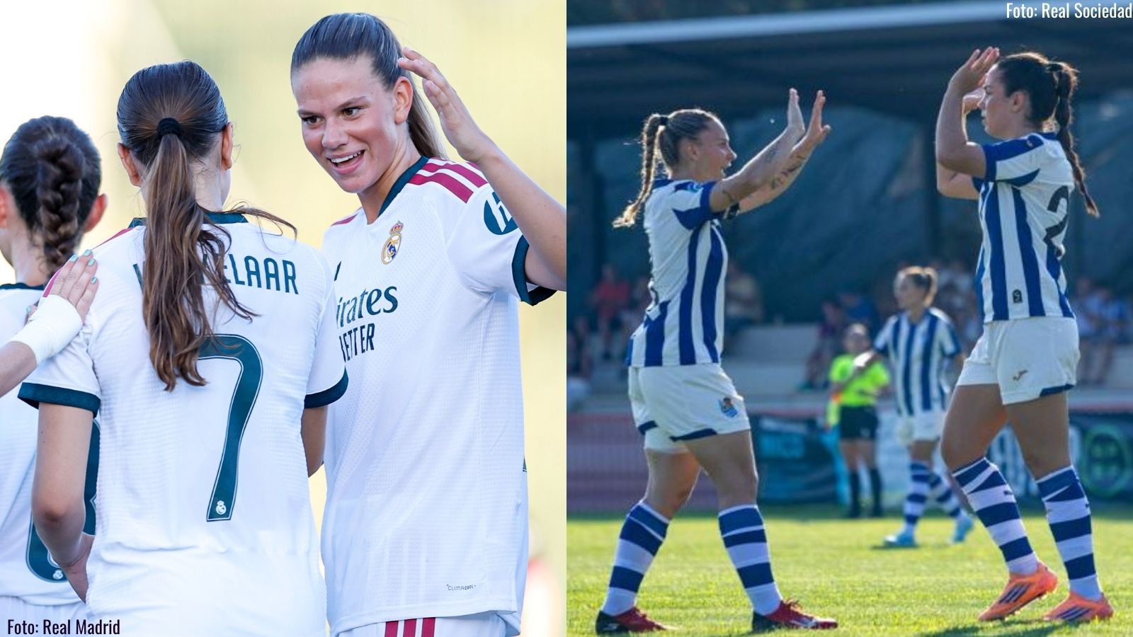 Posibles rivales del Real Madrid y Real Sociedad en la fase tres de clasificación para la UEFA womens Champions League