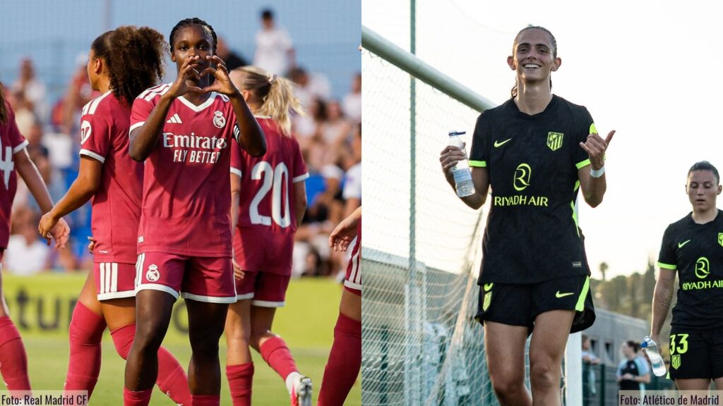 Linda Caicedo y Maite Zubieta derbi Real Madrid y Atlético femenino
