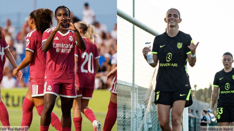 Linda Caicedo y Maite Zubieta derbi Real Madrid y Atlético femenino
