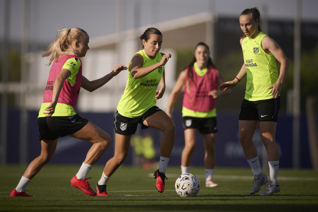 Entrenamiento de pretemporada Atlético de Madrid