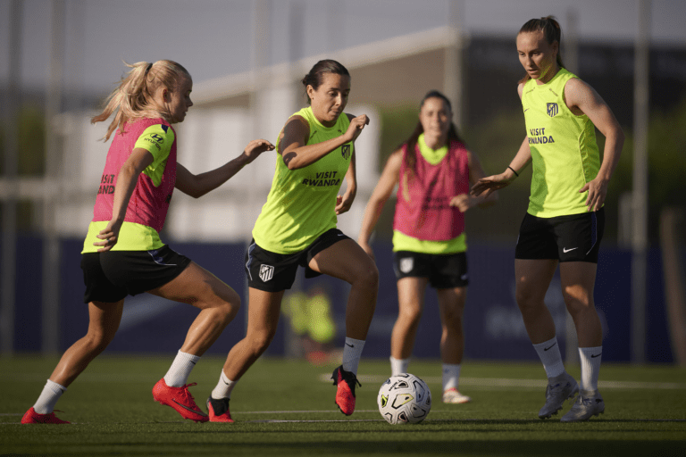 Entrenamiento de pretemporada Atlético de Madrid