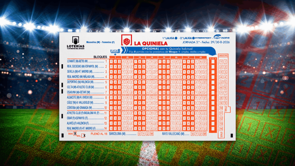 La Liga F tendrá 4 partidos en La Quiniela
