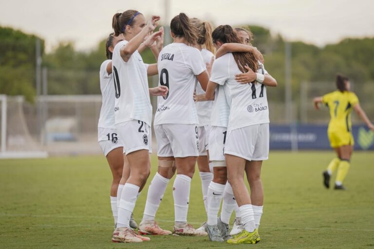 Celebración de gol FC Badalona