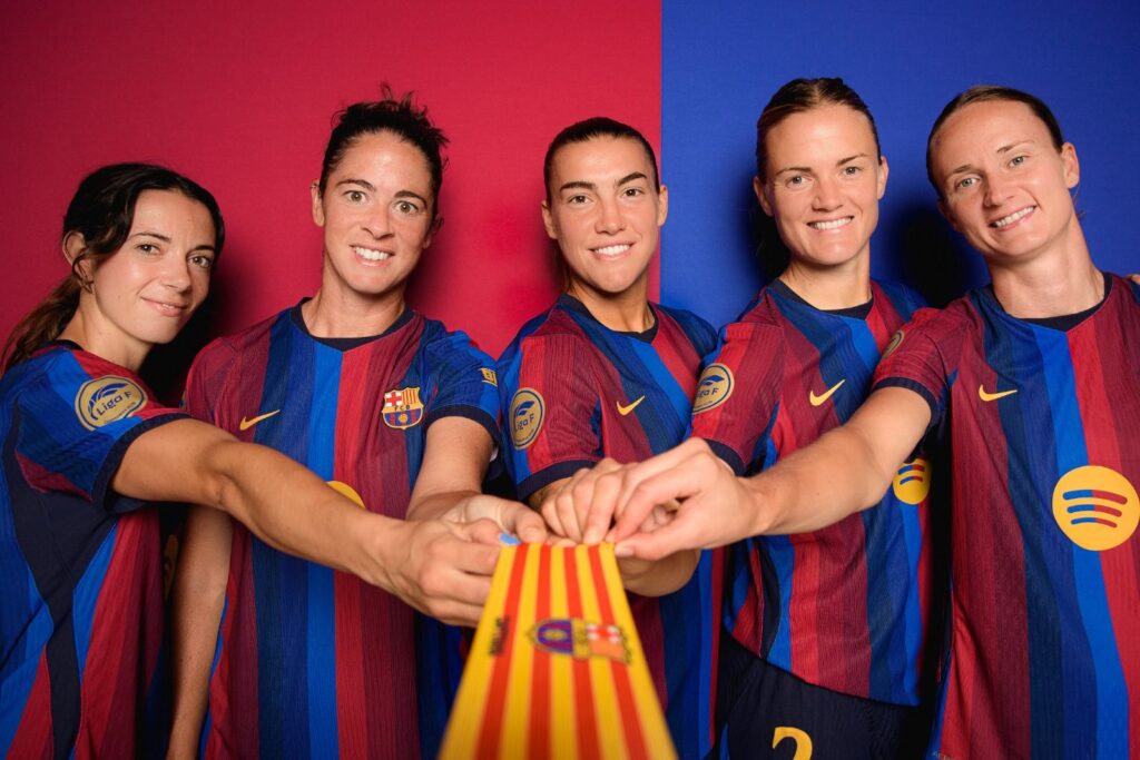 Las capitanas del FC Barcelona