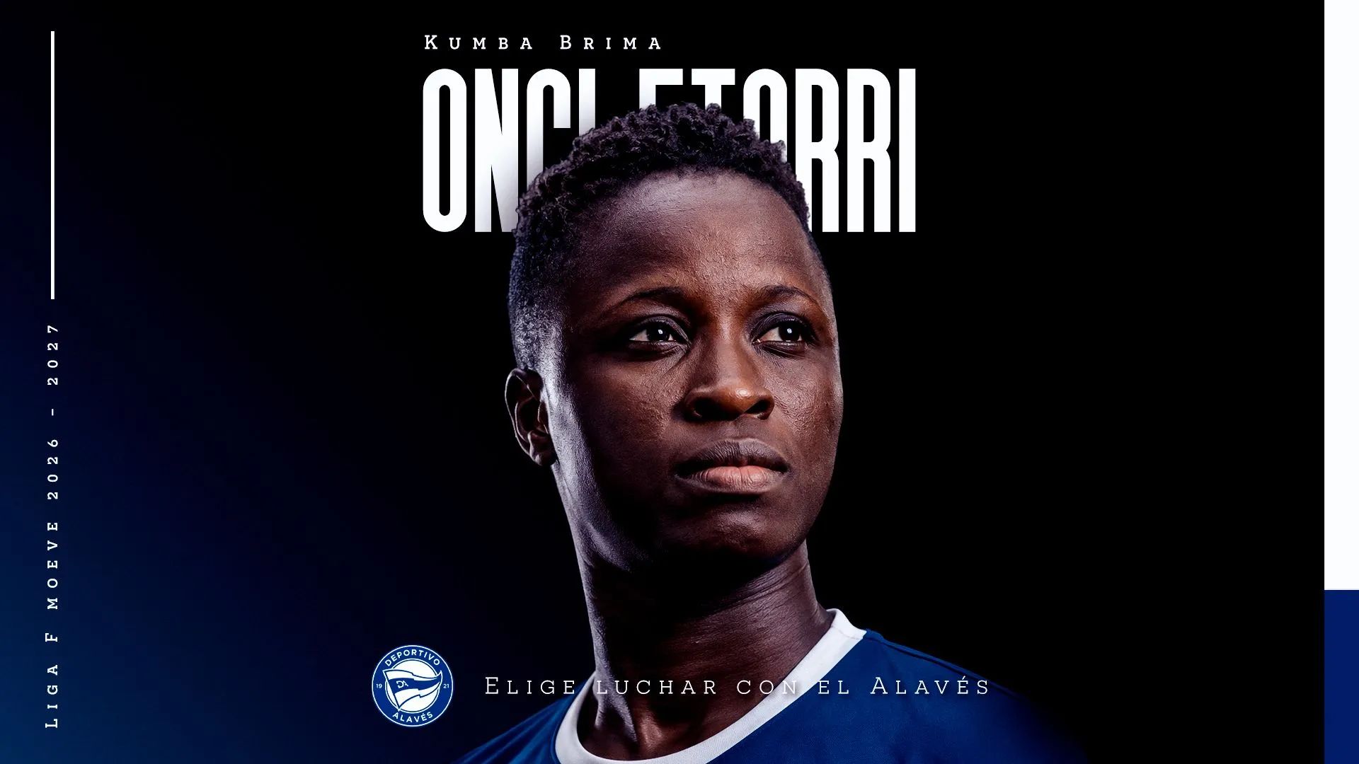 Kumba Brima nuevo fichaje del Deportivo Alavés femenino