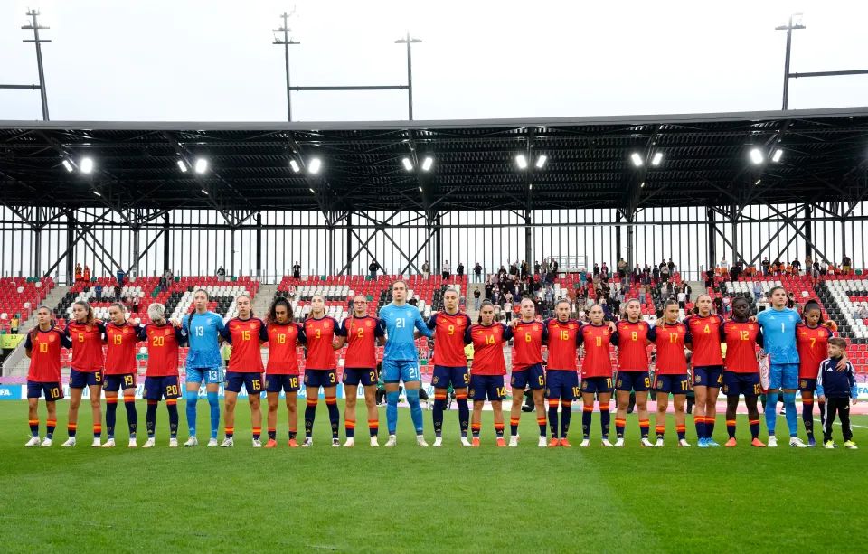 La foto inicial Selección española sub20