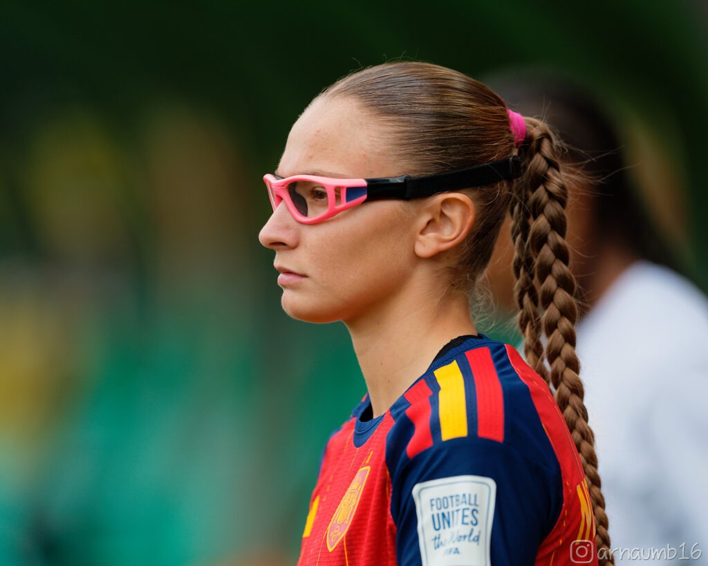 Noa Jiménez con la selección española sub 20 mundial de Polonia 2026