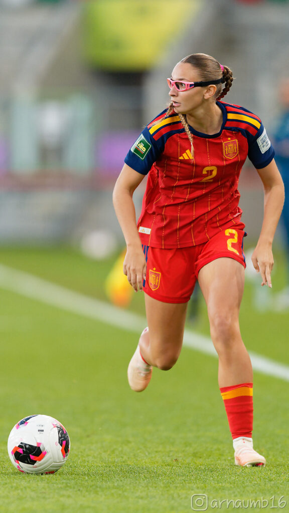 La jugadora de España Noa Jiménez, en el Mundial Sub 20 Femenino 2026. Foto: Arnau Martínez