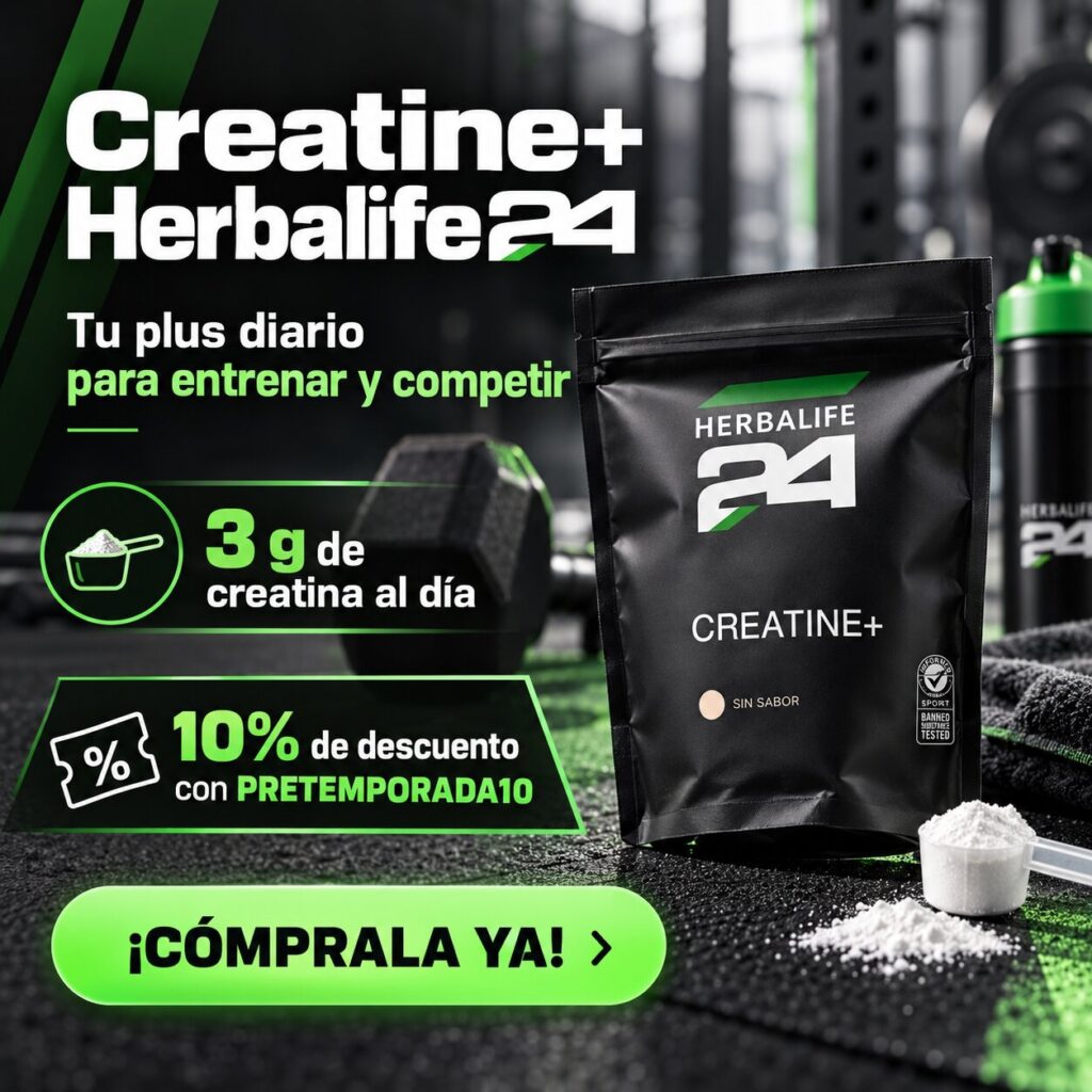 Banner CTA Creatine+ Herbalife 24 - Las Futbolistas