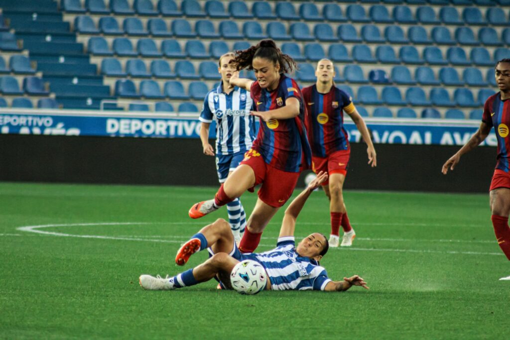 Carolina Ferrera en el Alaves 0-6 FC Barcelona
