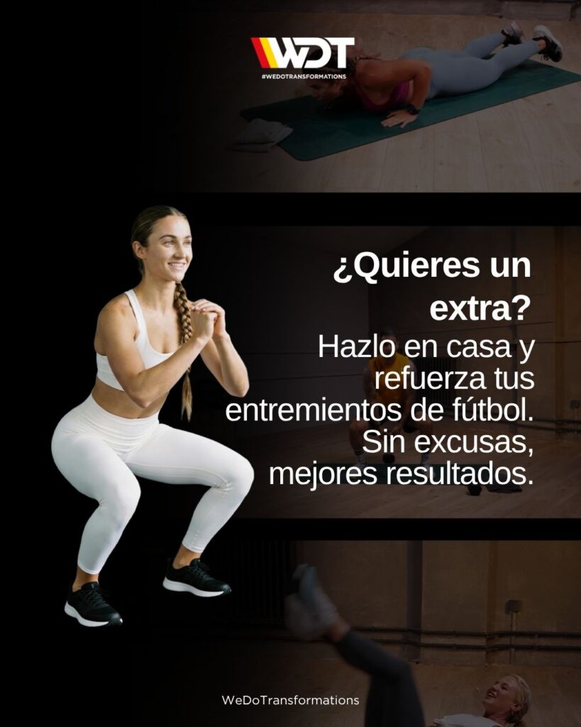 Entrenamiento complementario al futbol