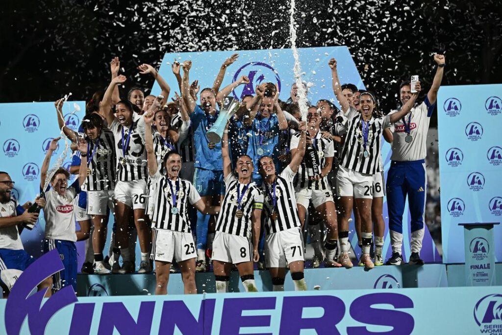 La Juventus campeona de la Serie A Women's Cup - FIGC